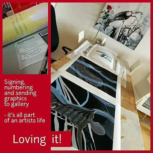 7 different grapich works..