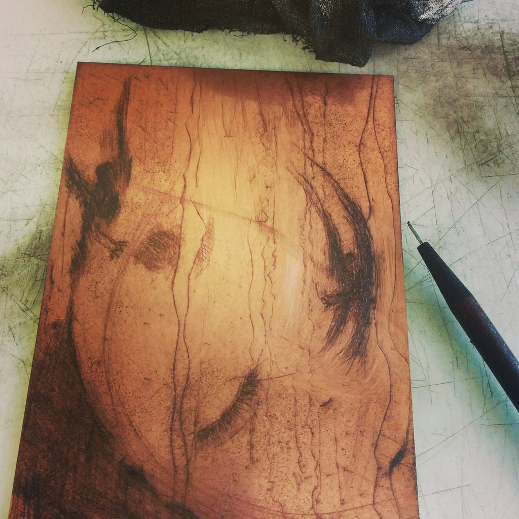 I feel a serie forming...Drypoint - Koldnål